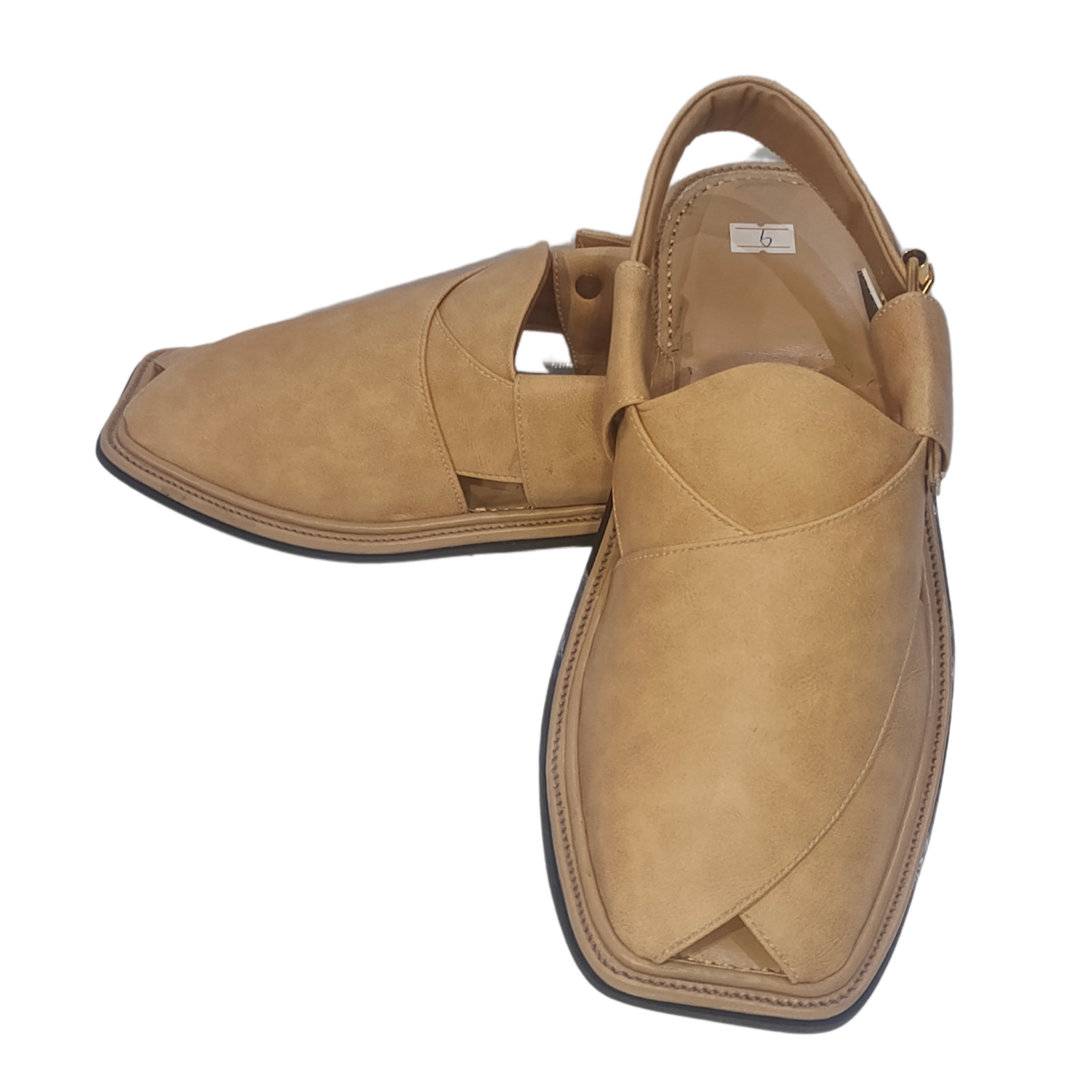 Suede Zalmi Pashawari Chappal