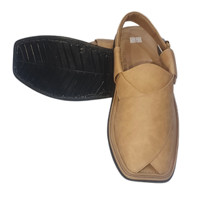 Suede Zalmi Pashawari Chappal